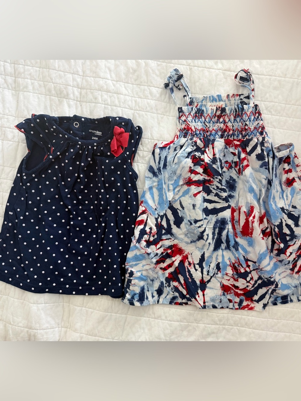Girls Patriotic Dress Bundle-24M & 6X